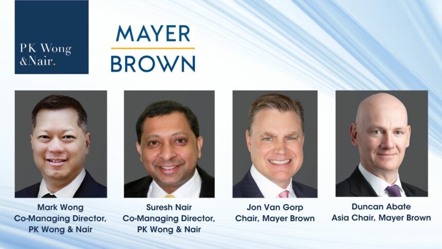 PK Wong & Nair LLC to enter Joint Law Venture with Mayer Brown in Singapore